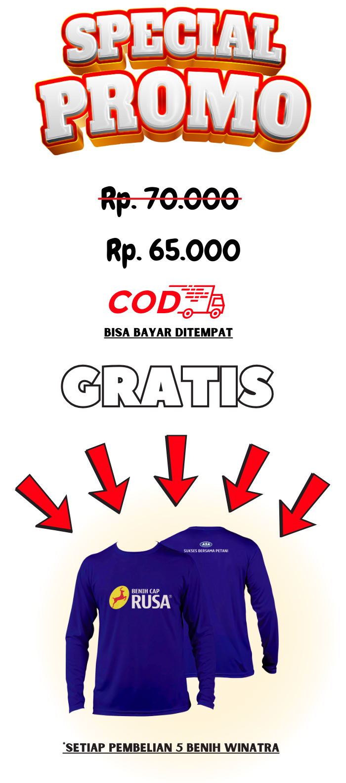 Gallant F1 Benih Cap Rusa